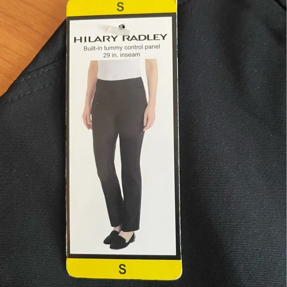 Hillary Radley Slim Black Pants - Picture 4 of 6